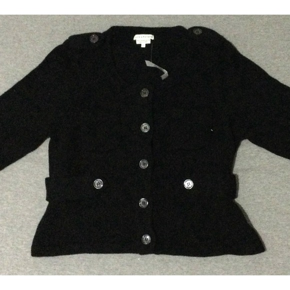 Lutz & Patmos Sweaters - Lutz & Patmos Women Organic cotton button down Cardigan Jacket Sz L $395